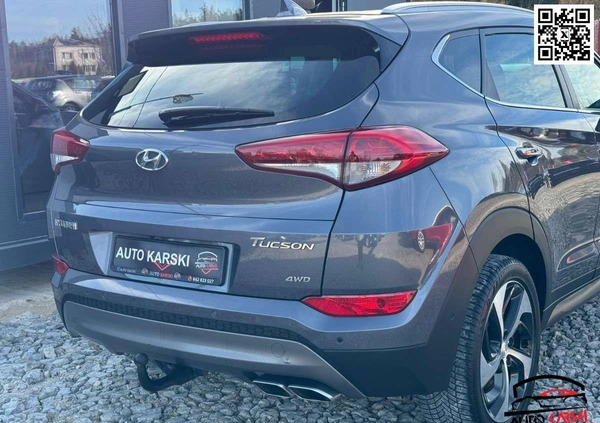 Hyundai Tucson cena 78900 przebieg: 139875, rok produkcji 2016 z Krośniewice małe 704
